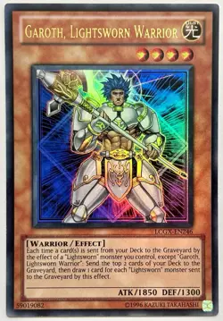 LCGX-EN246 Garoth, Lightsworn Warrior - Ultra Rare UNL Near Mint YuGiOh - Image 1