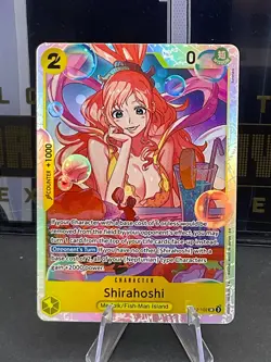 Shirahoshi OP12-102 Legacy of the Master One Piece TCG English SR Foil - Image 1