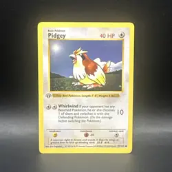 Pidgey 1st Edition 57/102 Base Set Shadowless WOTC Pokemon Card - Image 1