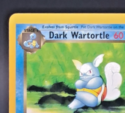 Dark Wartortle 46/82 Team Rocket 2000 Pokemon Card WOTC - NM/LP - Image 4