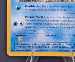 Dark Wartortle 46/82 Team Rocket 2000 Pokemon Card WOTC - NM/LP - Image 5
