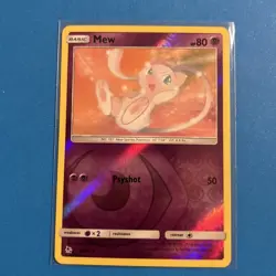 Pokemon Card - Mew 32/68 Hidden Fates Reverse Holo - NM - Image 1
