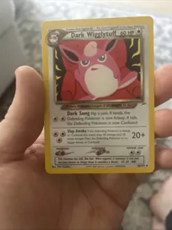 NM Pokemon Card - Dark Wigglytuff Neo Destiny 40/105 Uncommon - Image 1