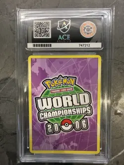 Pokemon Umbreon EX 112/115 Card Jimmy Ballard World Championships 2006 Ace 8 - Image 2