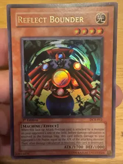 Yu-Gi-Oh! Reflect Bounder DCR-012 Holo Effect Machine 1st Edition Card - Image 1