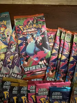 40x RANDOM Pokemon Booster Pack Lot Cards Variety Bundle Factory SEALED KOREAN - Image 4