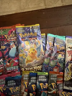 40x RANDOM Pokemon Booster Pack Lot Cards Variety Bundle Factory SEALED KOREAN - Image 5