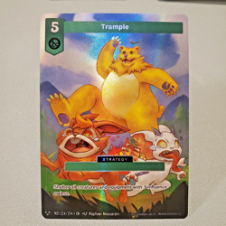 2025 Metazoo Trample 224/214 3 Star Alternate Art Holo Rare Strategy Card MZ1 - Image 1