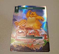 2025 Metazoo Trample 224/214 3 Star Alternate Art Holo Rare Strategy Card MZ1 - Image 3