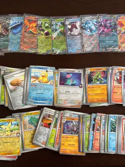 Pokemon SV10 Destined Rivals 500+ Card Bulk Lot C/UC Reverse Holo/Holo/EX - NM - Image 3