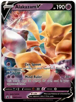 Alakazam V - Promo SWSH: Sword & Shield Promo Cards SWSH083 NM - Image 1
