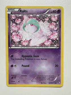 Ralts RC8/RC25 Pokemon Legendary Treasures Radiant Collection Card MP - Image 1