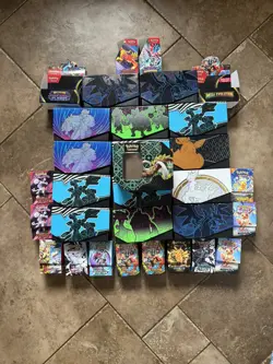Pokemon Card Bundle – Empty ETBs, Booster Bundles & Boxes Job-lot - Image 1