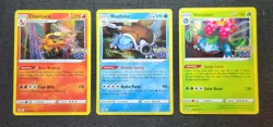 Pokemon TCG 3 Card Pokemon GO Holo Lot Venusaur/Charizard/Blastoise Near Mint - Image 1
