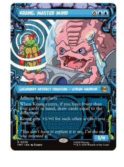 Krang, Master Mind - Showcase Teenage Mutant Ninja Turtles MTG - Image 1
