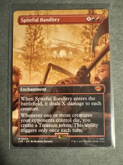 Spiteful Banditry (Borderless) Universes Beyond: the Lord of the Rings ~ NM - Image 1