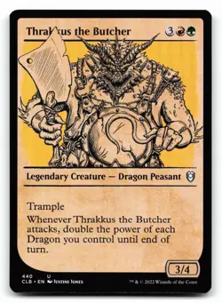 Thrakkus the Butcher #440 Commander Legends: Battle for Baldur's Gate - Image 1