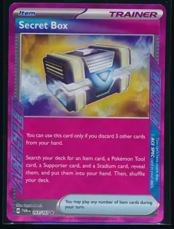 2024 Pokemon Secret Box 163/167 Twilight Masquerade Ace SPEC Holo Rare English - Image 1