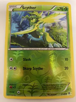 Scyther Common Reverse Holo Boundaries Crossed 7/149 MP Pokemon TCG - Image 1