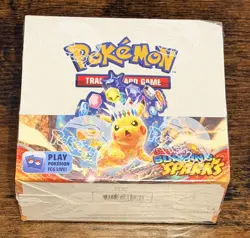 Pokemon TCG Scarlet & Violet Surging Sparks Booster Box (Tear In Seal) - Image 1