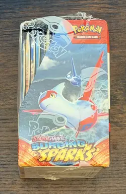 Pokemon TCG Scarlet & Violet Surging Sparks Booster Box (Tear In Seal) - Image 3