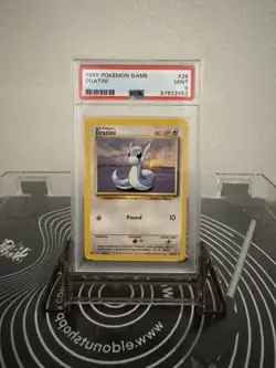 1999 Pokemon Base Set Dratini PSA 9 Mint - Image 1