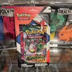 1x Pokemon Evolving Skies Chilling Reign Latias Latios Blister Booster ##2 - Image 1