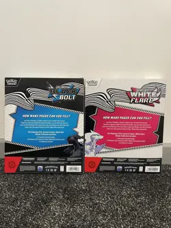 Pokemon TCG Binder Collection Black Bolt and White Flare - SEALED - Image 2