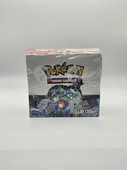 Pokemon TCG Stellar Crown Booster Box (36 Booster Packs) - Factory Sealed - Image 1