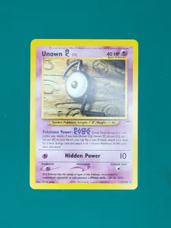 Unown A 33/75 Non Holo from Pokemon Neo Discovery LP - Image 1