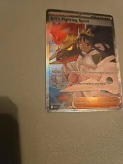 Pokemon TCG Iris's Fighting Spirit 292/217 Ascended Heroes SIR - Image 3