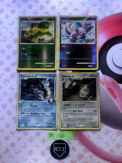 8x Pokemon Platinum Lot DIALGA Holo ARCEUS AR6 Nidoking Latios LP/MP - Image 3