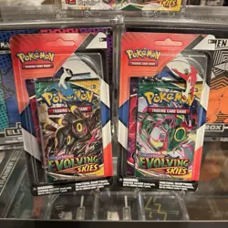 Pokemon Evolving Skies + Chilling Reign Latias Latios Blister Booster Rayquaza - Image 3