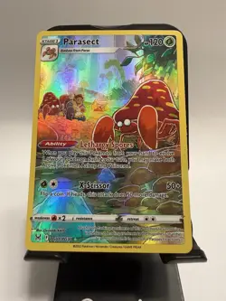 Parasect TG01/TG30 Swsh11: Lost Origin Trainer Gallery Full Art/Holo Pokemon NM - Image 1