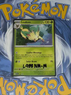 Leafeon 170 Svp Promo Cosmos Holo Black Star Promo Pokemon Tcg Nm-M - Image 2