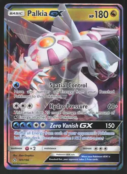 Palkia GX 101/156 Ultra Rare Pokemon TCG SM - Ultra Prism NM - Image 1