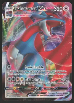 Salamence VMAX 144/189 Ultra Rare Pokemon TCG Darkness Ablaze NM - Image 1
