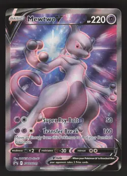 Mewtwo V SWSH229 Pokemon TCG Sword & Shield Promo NM - Image 1