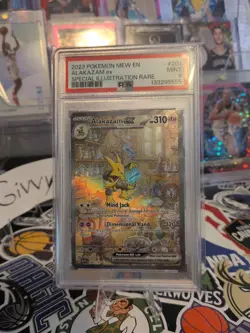 Pokemon Alakazam EX 2023 #201/165 Scarlet & Violet 151 Series - Image 1