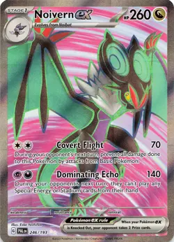 POKEMON Noivern ex #246/193 Holofoil SV02: Paldea Evolved NM - Image 1