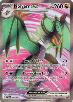 POKEMON Noivern ex #246/193 Holofoil SV02: Paldea Evolved NM - Image 5