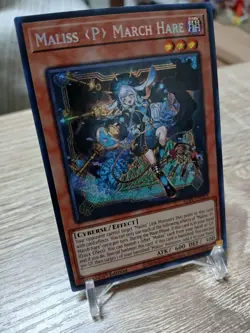 Yu-Gi-Oh! Maliss P March Hare ALIN-EN023 Secret Rare 1st Edition NM - Image 1