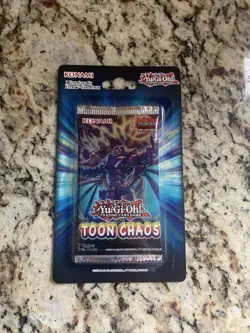 Yugioh Toon Chaos 1st Edition Blister Pack - Image 1