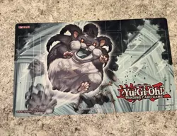 YUGIOH Super Nimble Mega Hamster Playmat - Time Wizard Edison- New- Never Used - Image 1