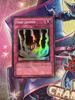 (YBL) YuGiOh - Trap Jammer - 1st Edition - IOC-110 - Super Rare Holo HP/DMG - Image 1