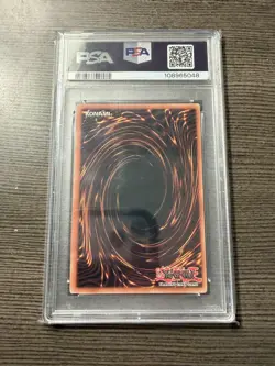 Yu-Gi-Oh! Tyrant Dragon LOD-034 PSA 10 Legacy of Darkness Unlimited Ultra Rare - Image 2