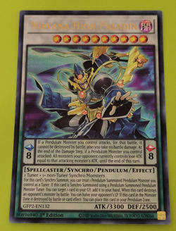 Yu-Gi-Oh Nirvana High Paladin Ultra Rare 1st Edition GFP2-EN132 Nm - Image 1