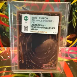 Wappenungeheuer Greif - Alliance Insight - Yu-Gi-Oh! - SlabAsset Grading - Mint - Image 3