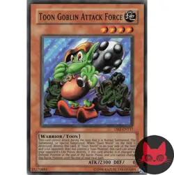 Yugioh Toon Goblin Attack Force DB2-EN117 Common LP - Image 1