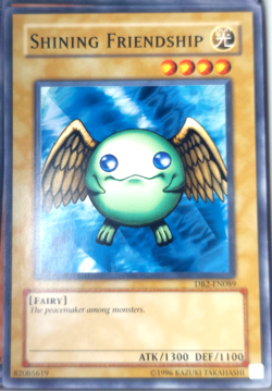 Yugioh DB2-EN089 Shining Friendship Card Game TCG CCG - Image 1